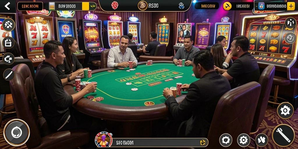 idrking - Menampilkan karakter unik yang dapat dimainkan.